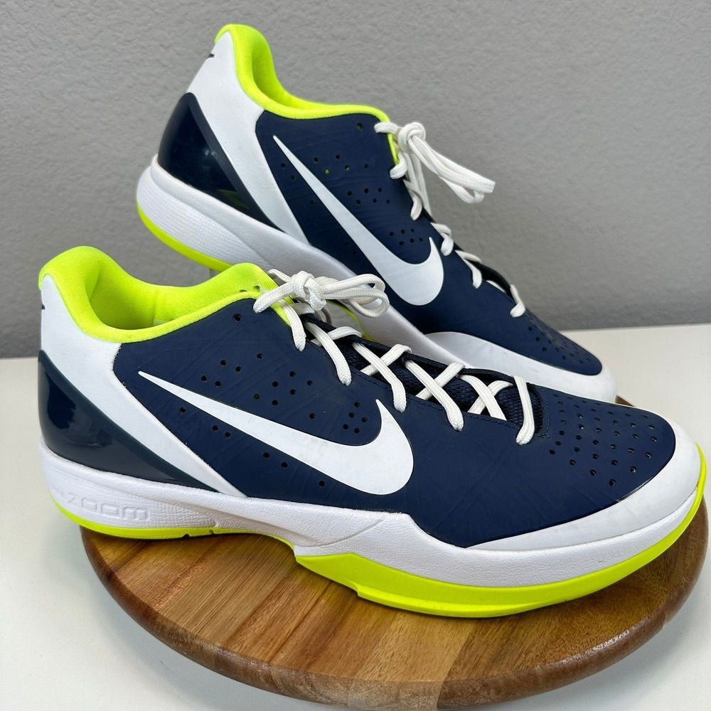2016 Nike Air Zoom Hyperattack Blue White Yellow Men's 12.5 RARE 881485-417